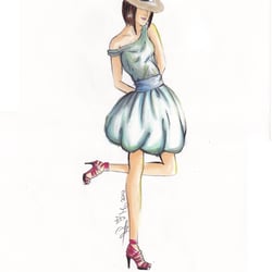 The balloon skirt…