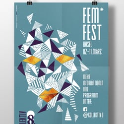 FEM* Fest, Festival Basel / Poster Design