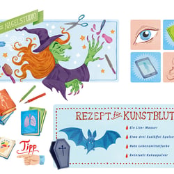 Illustrationen Broschüre „Körper“/Layout: Eileen Frühauf_Stiftung Haus der kleinen Forscher