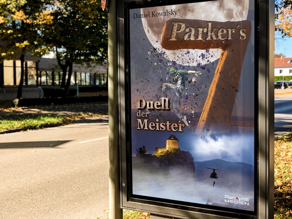 A2 Poster zum Buchcover