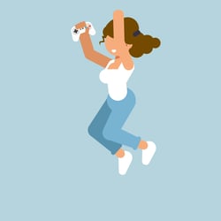 Theda in action – Gaming