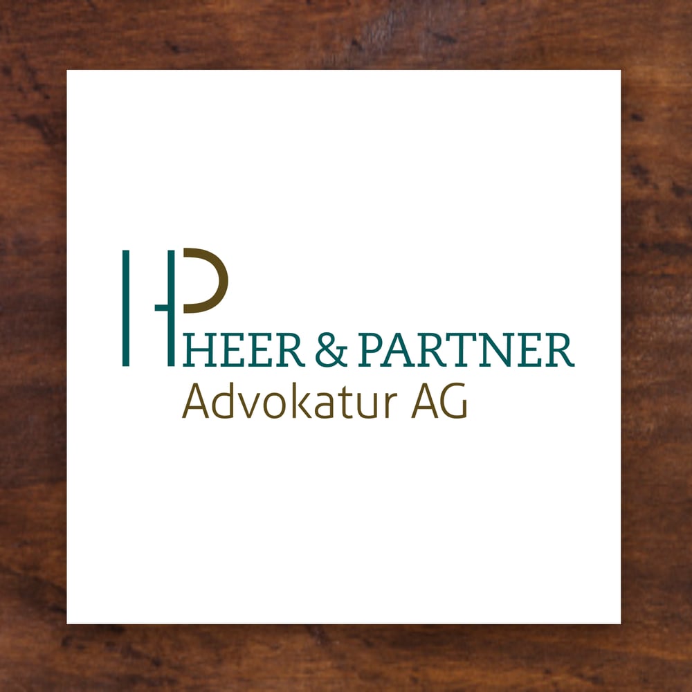 Corporate Design für Heer & Partner Advokatur AG