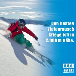 B.O.C. In-Store Plakat „Tiefenrausch“