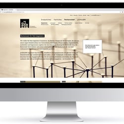 Eingliederung auf der Website