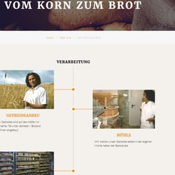 Backstube Rosales – Timeline – Vom Korn zum Brot