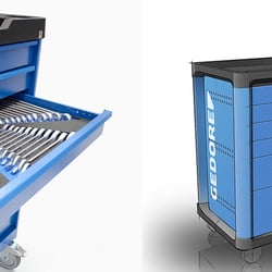 GEDORE WORKSTER smartline – Werkstattwagen