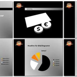 PowerPoint-Template inkl. Autoformate für die cd-gerechte Generierung von Diagrammen