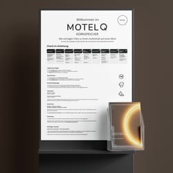 Gästeinformation – Motel Q Kornspeicher, Brandenburg