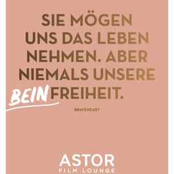 Astor Filmloung Hafencity HH, Launchkampagne (Layout)