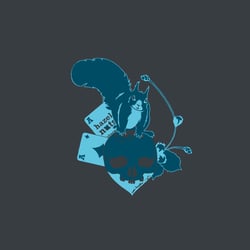 hazelnuts skull