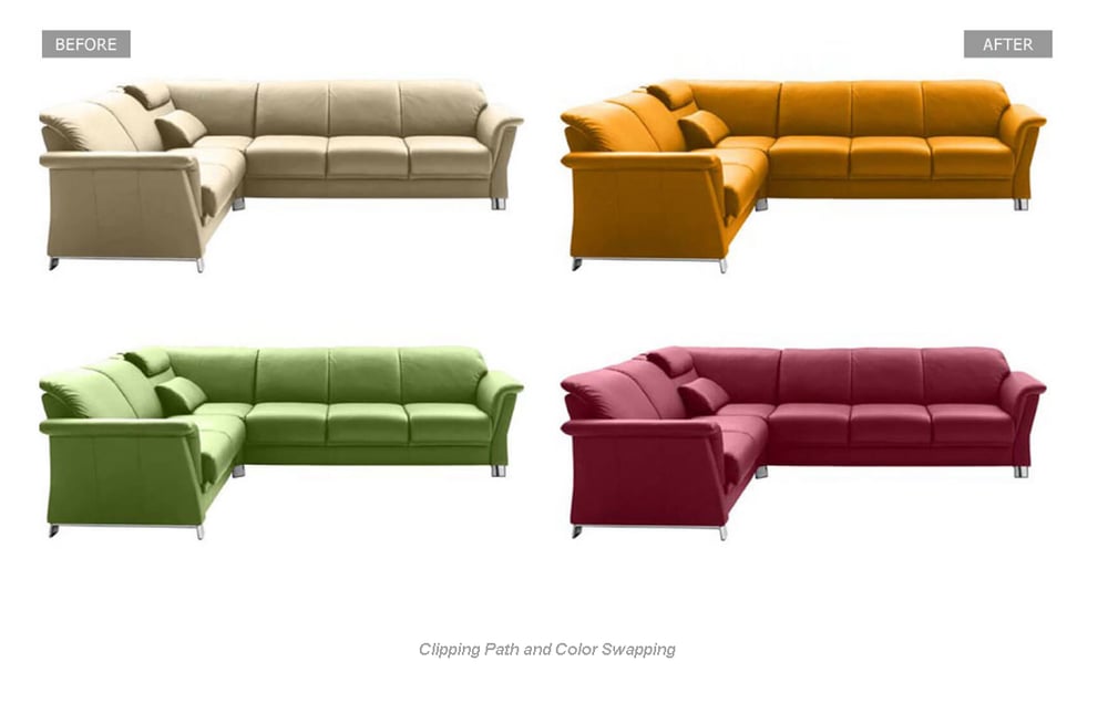 Image Clipping Path and Color Swapping