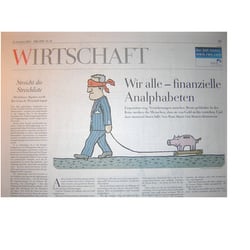 Aufmacher für den Wirtschaftsteil für „Die Zeit