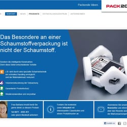 Pack2000 Corprorate Design – Landing Page Produkt