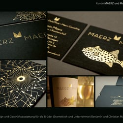Corporate Design für die Sterneköche Maerz und Maerz