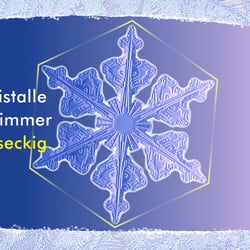 Eiskristalle sind immer sechseckig