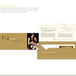 American Express Gold Card Direct Mail