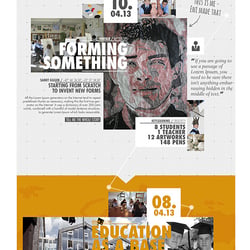 St. Gilgen International School website concept