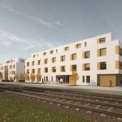 Visualisierung Wohnbebauung ‚Herrenalber Straße‘, Rüppurr