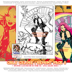 Artwork Sample(s) aus dem „The FeliX Pin Up Girls!“ Illustrations-Pool
