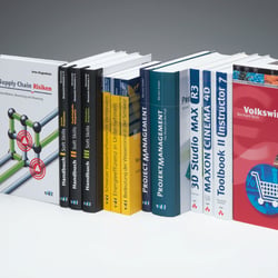 Buchcover, teilweise Layout von über 50 Büchern