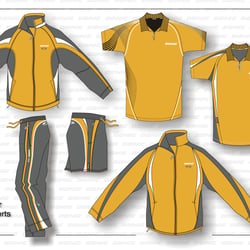 Konzeption von Herren Sport Kollektionen