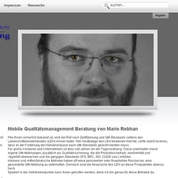 Mario Rebhan – mobile Qualitätsmanagementberatung