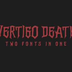 Vertigo Death – Font