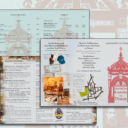 mehr-jährige Gestaltung und Pflege untersch. Publikationen der Brauhaus-Dessau-Kette (u.A. Layout, Grafik, Tabelle, Bild)
