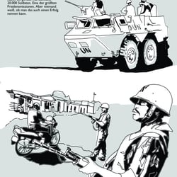 Excerpt from new comic „Emilio Tasso in Congo“, Carlsen