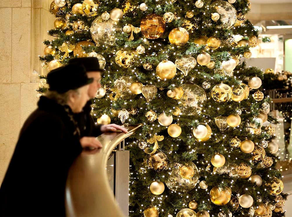 weihnachten in der KÖ galerie düsseldorf