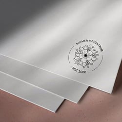 Logo auf Papier