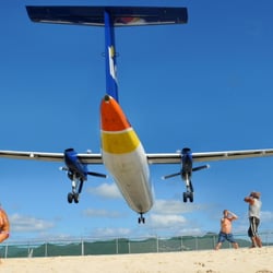 Jet on a beach