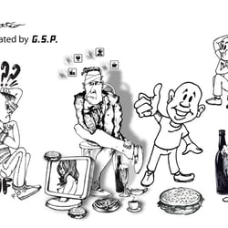 Werbe Cartoons