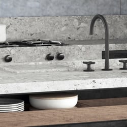 Rendering von Küchenarmaturen
