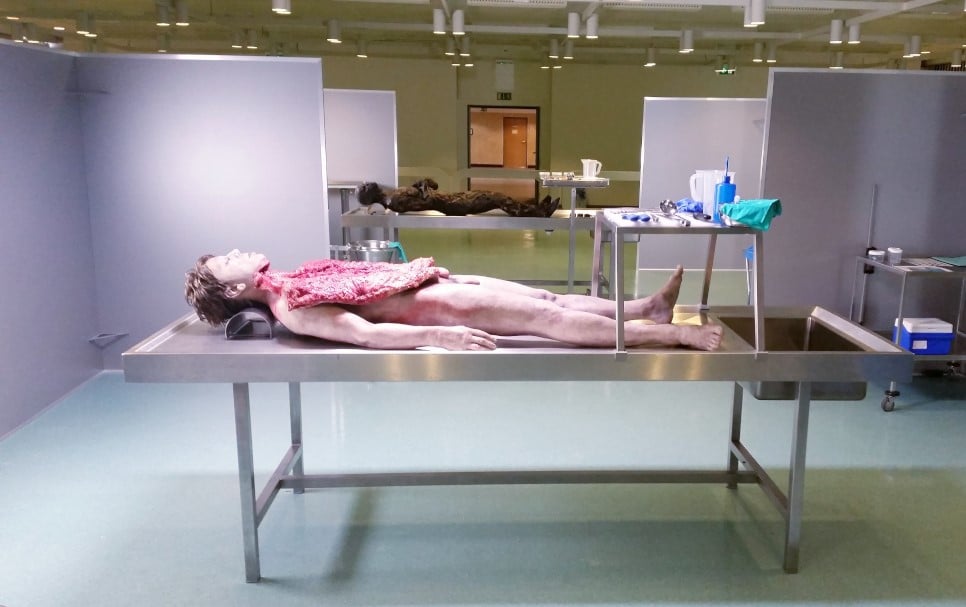 Dummy am Filmset