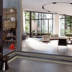 3D-Visualisierung Haus im Wald