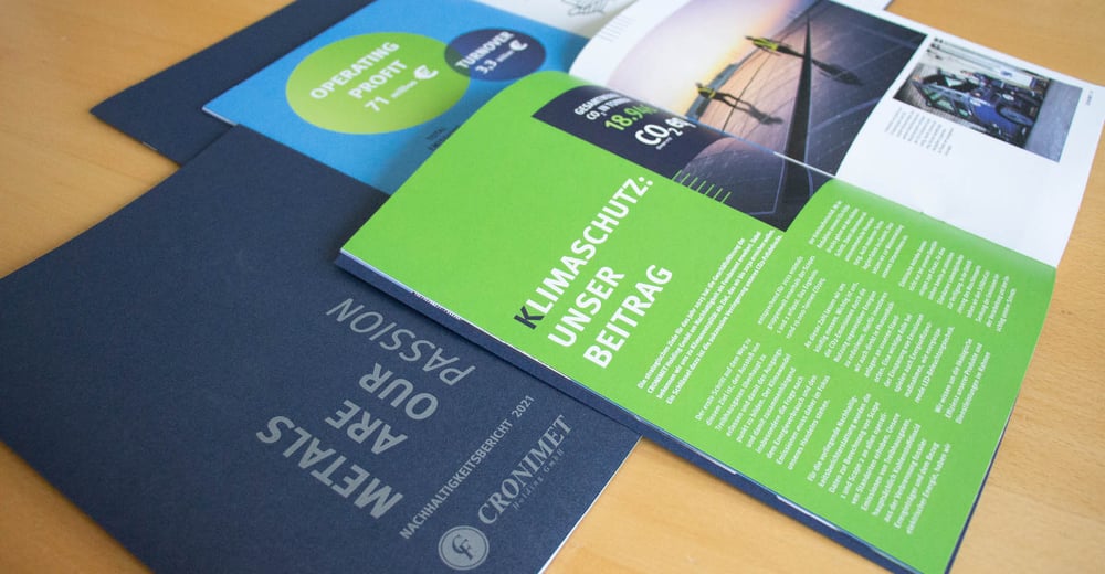 Design: Nachhaltigkeitsreporting