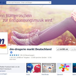Werbefotografie für die Dm- Facebook-Seite