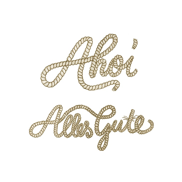 Handlettering Seil