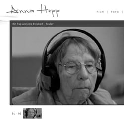 Website Anna Hepp Fotografin