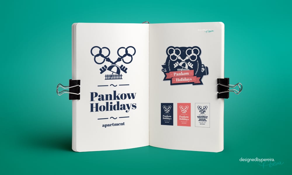 designedbypereira portfolio ci pankowholidays logodesign