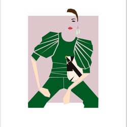 Modeillustration mit Illustrator