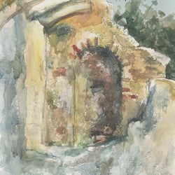 Mediterane Landschaft-1