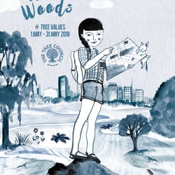 TREE Council London Poster campaign /Illustration und Idee von mir