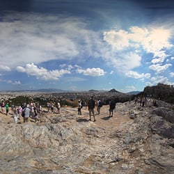 VR shooting in Athens