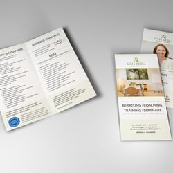 Flyer für Kati Berg Beratung