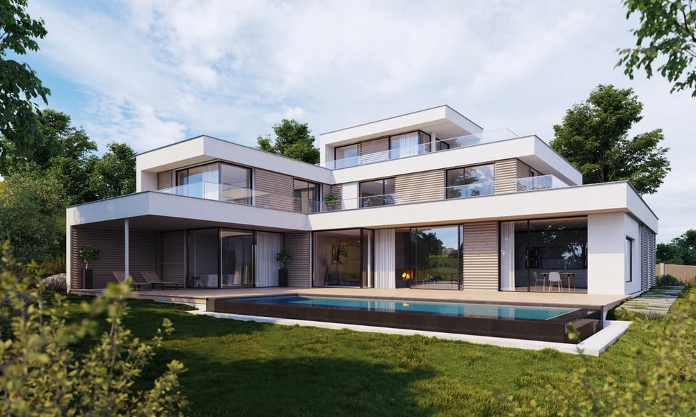 3D Visualisierung Villa