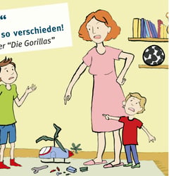 Illustration für Flyer Improtheater