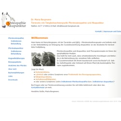 Tierärztin Dr. Maria Bergmann