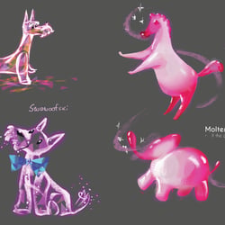 Character Design Glashund